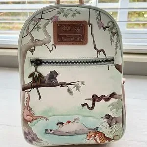 limited edition loungefly disney the jungle book mini backpack ☆ Loungefly Disney Jungle Book Bare Necessities Mini Backpack  main image 4
